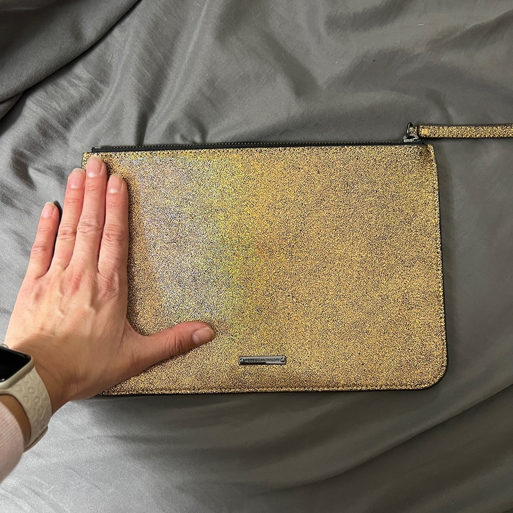 Rebecca minkoff Gold Studded Clutch - Picture 3 of 5
